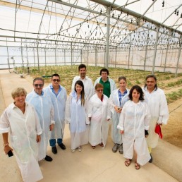 Presidencia y Movimiento Vecinal - Ayuntamiento de Almería -Tecnova, experimentación en agricultura
