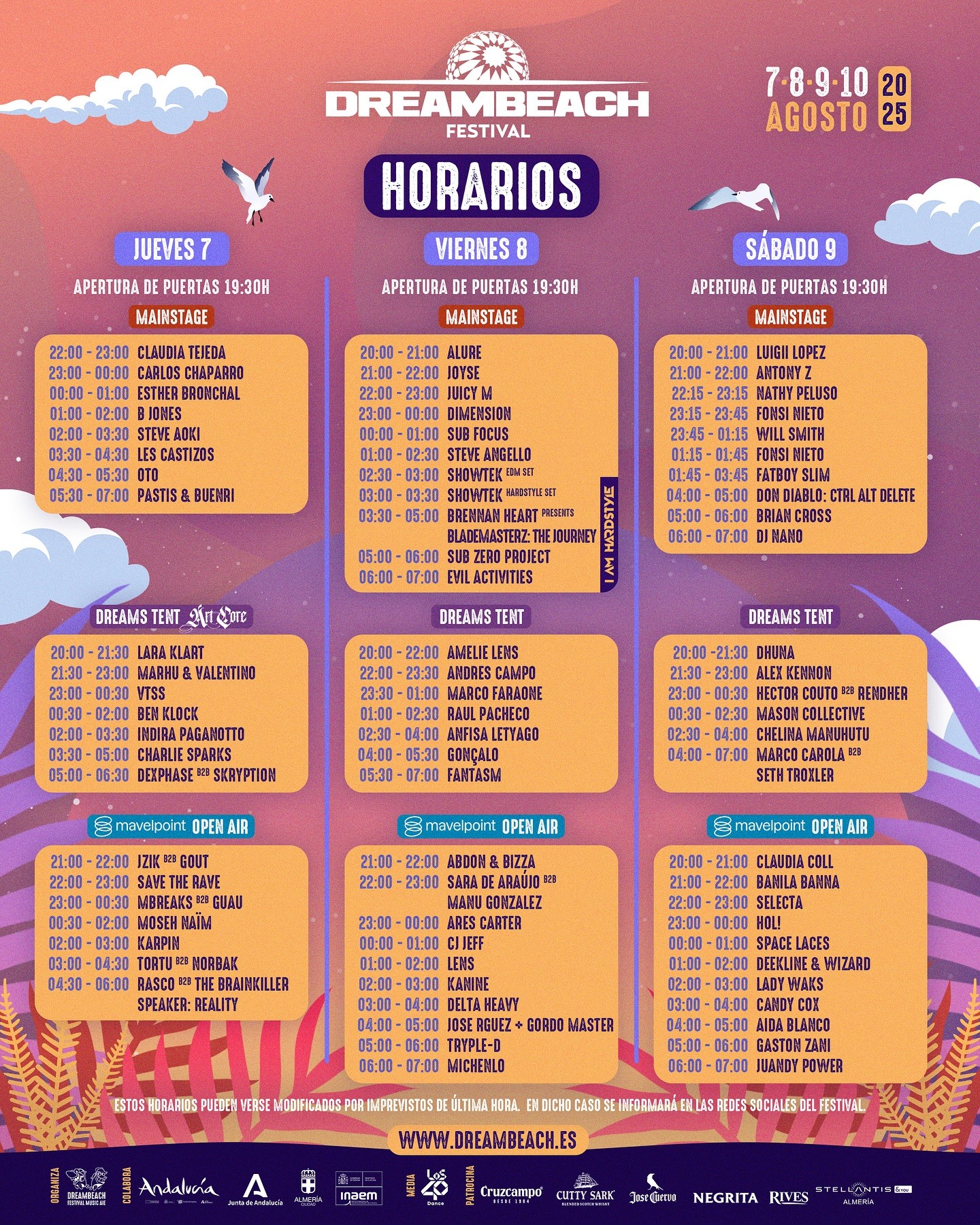 Presentación Dreambeach 2025