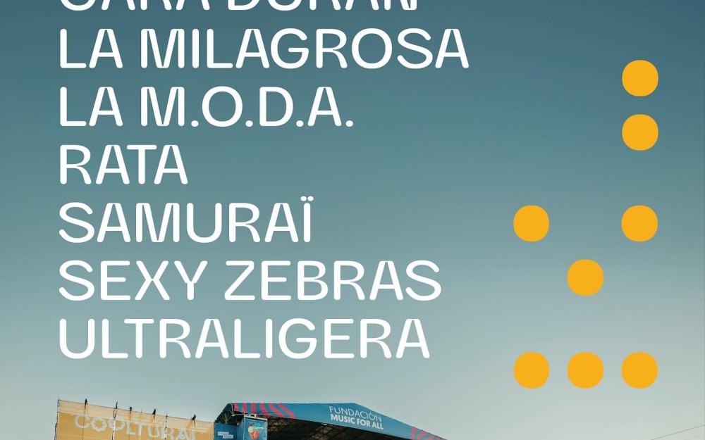 Cooltural primeras confirmaciones 2026 Cooltural 2026