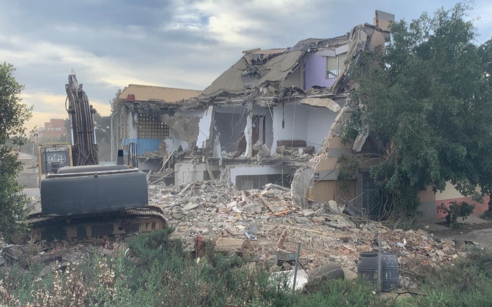 Demoliciones Avda Madre María Aznar