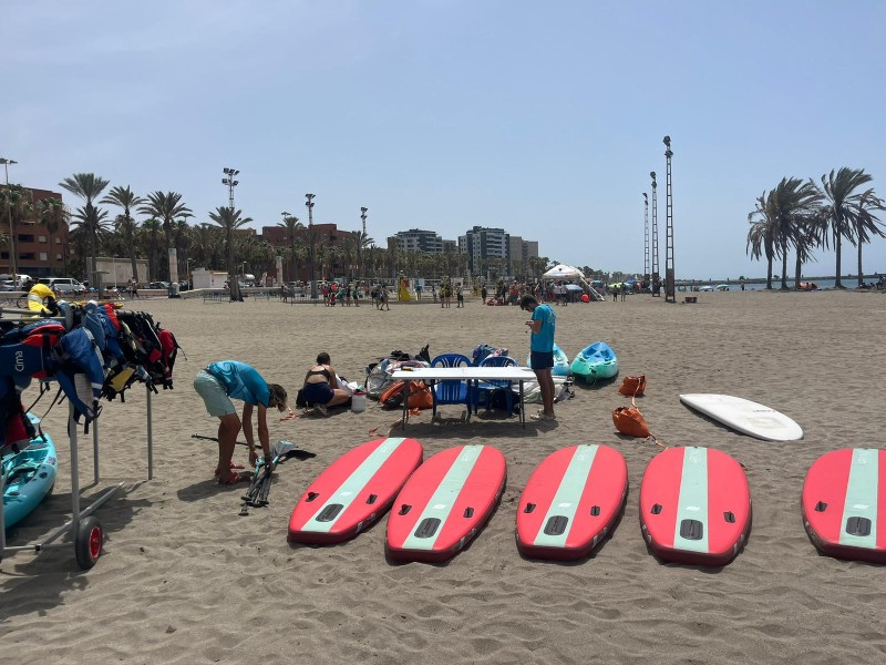 Actividades deportivas playas