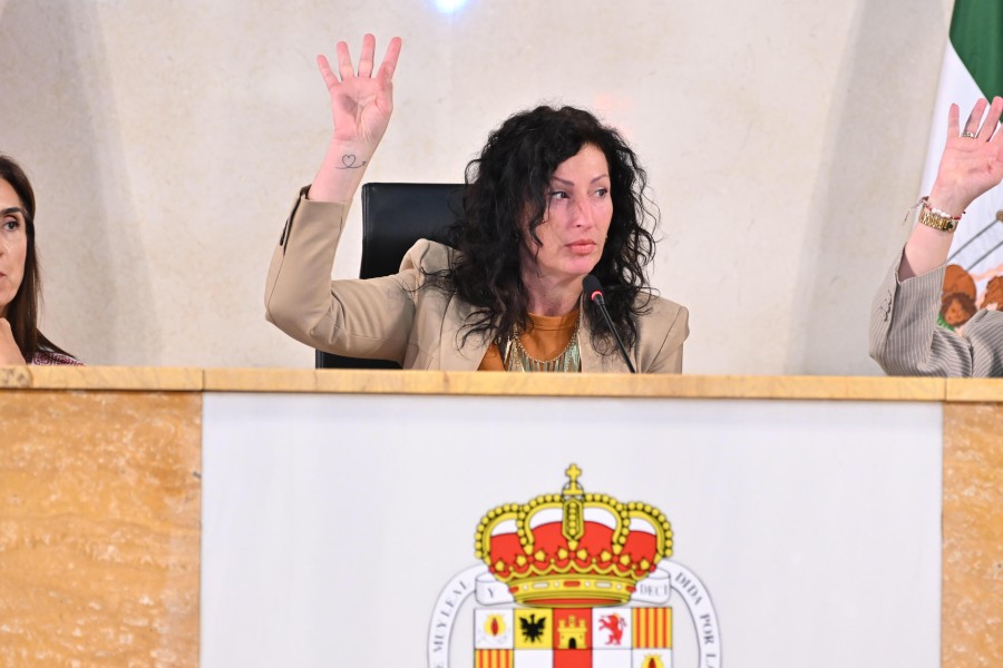 Alcaldesa pleno