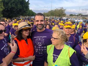 Más de 800 personas se congregan en la IV Marcha Solidaria contra el alzheimer