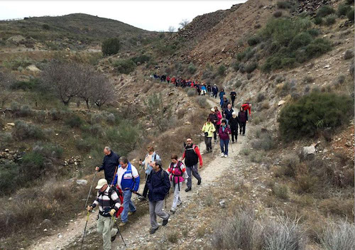Almería deportes rutas senderismo