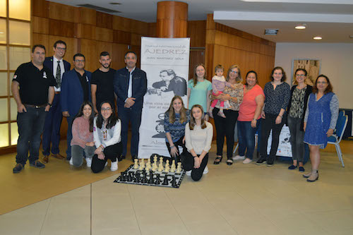 Jugadoras profesionales compiten en Almería para lograr la norma ‘Maestra Internacional de Ajedrez’