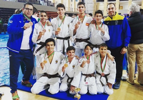 El almeriense Jairo Giménez logra la medalla de bronce en el mayor torneo juvenil de judo de Portugal