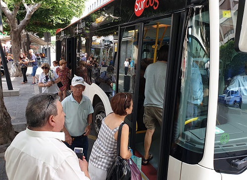 Almería movilidad bus gratuito