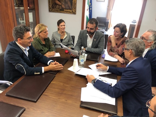 Alcalde Almería reunión Torrecárdenas