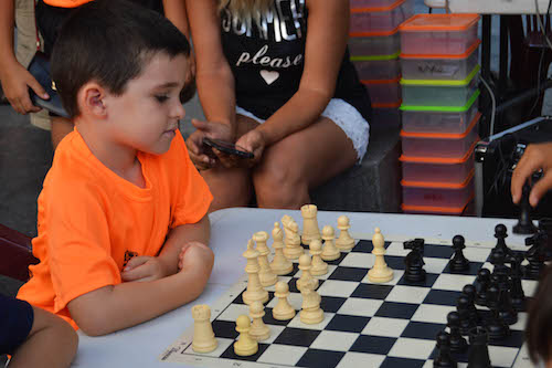 Deportes Almería ajedrez niños