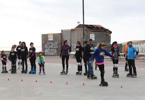Almería Juegos Deportivos Municipales patinaje