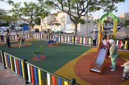 Nuevos parques infantiles Almería