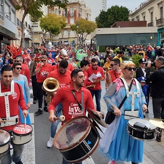 Almería carnaval entierro sardina