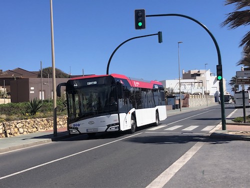 Servicio municipal autobuses Almeria