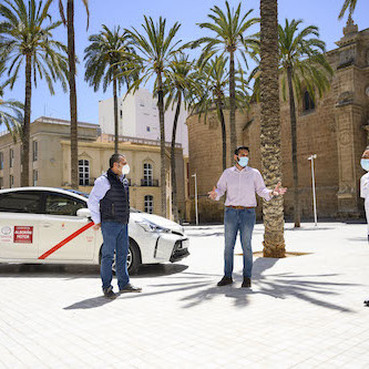 Reunión taxistas Almería