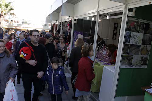 Almería mercado navideño Rambla
