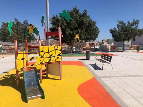Almería remodelación parque Almendros
