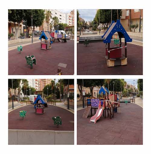 Almería parques infantiles