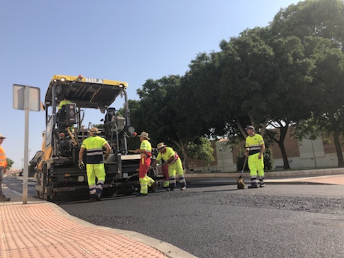 Almería mantenimiento asfaltado calles