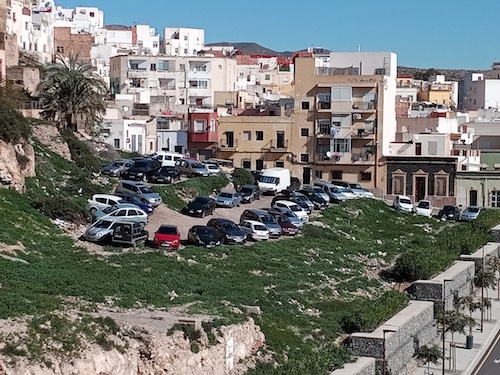 Almería solares aparcamientos centro