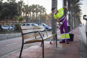 Ayuntamiento Almería limpieza intensiva
