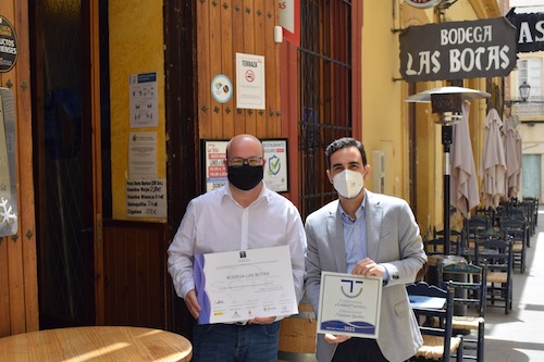 Hostelería Almería diplomas SICTED