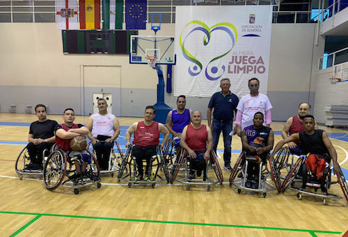 Almería deportes baloncesto sillaruedas