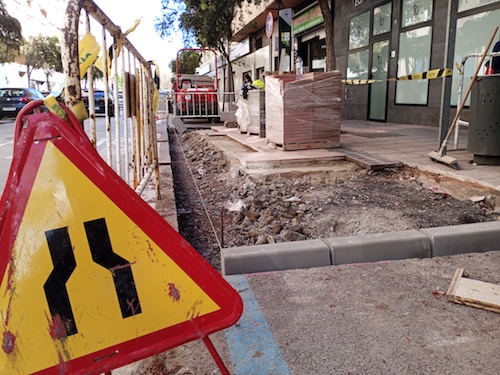 Almería obras mejoras calles