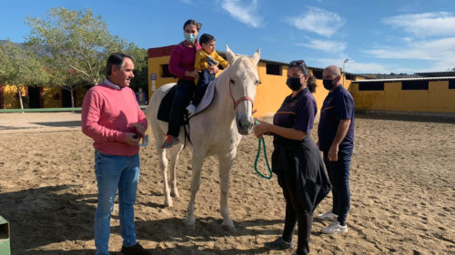 Almería deportes Hipoterapia caballos