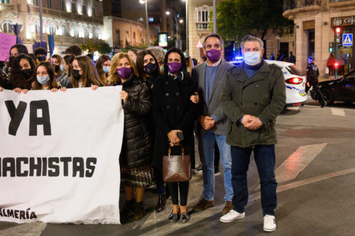 Manifestación violencia género Almería