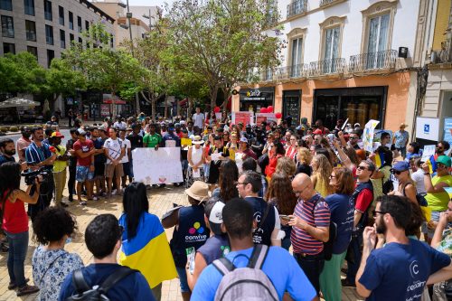 manifiesto refugiados Almería